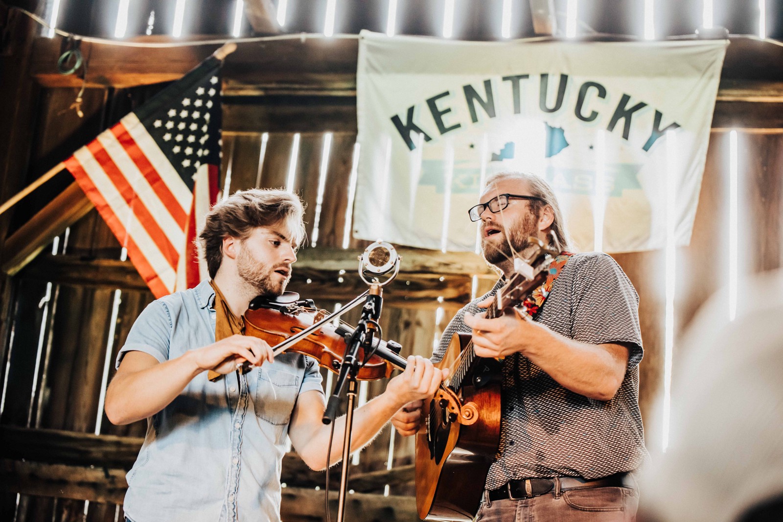 Brother Smith performing on stage.