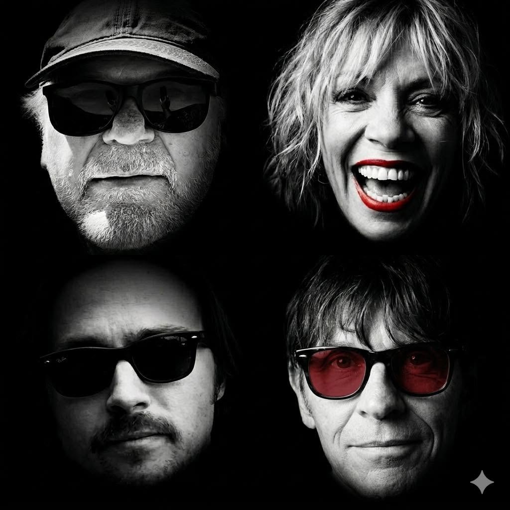The four members of Velvet Elvis.
