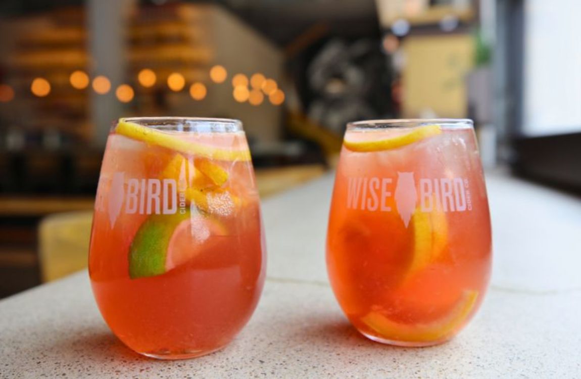 Wise Bird Cider.